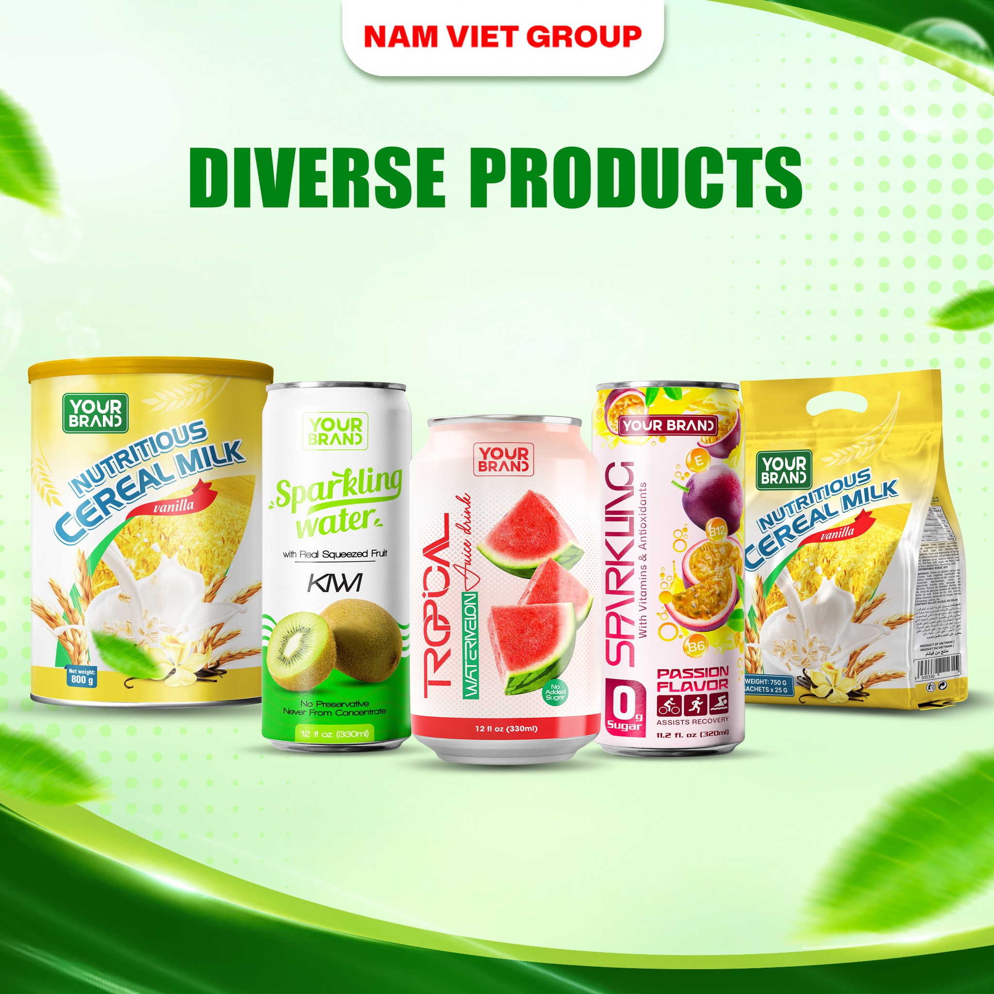 OEM, ODM, gia công nước giải khát